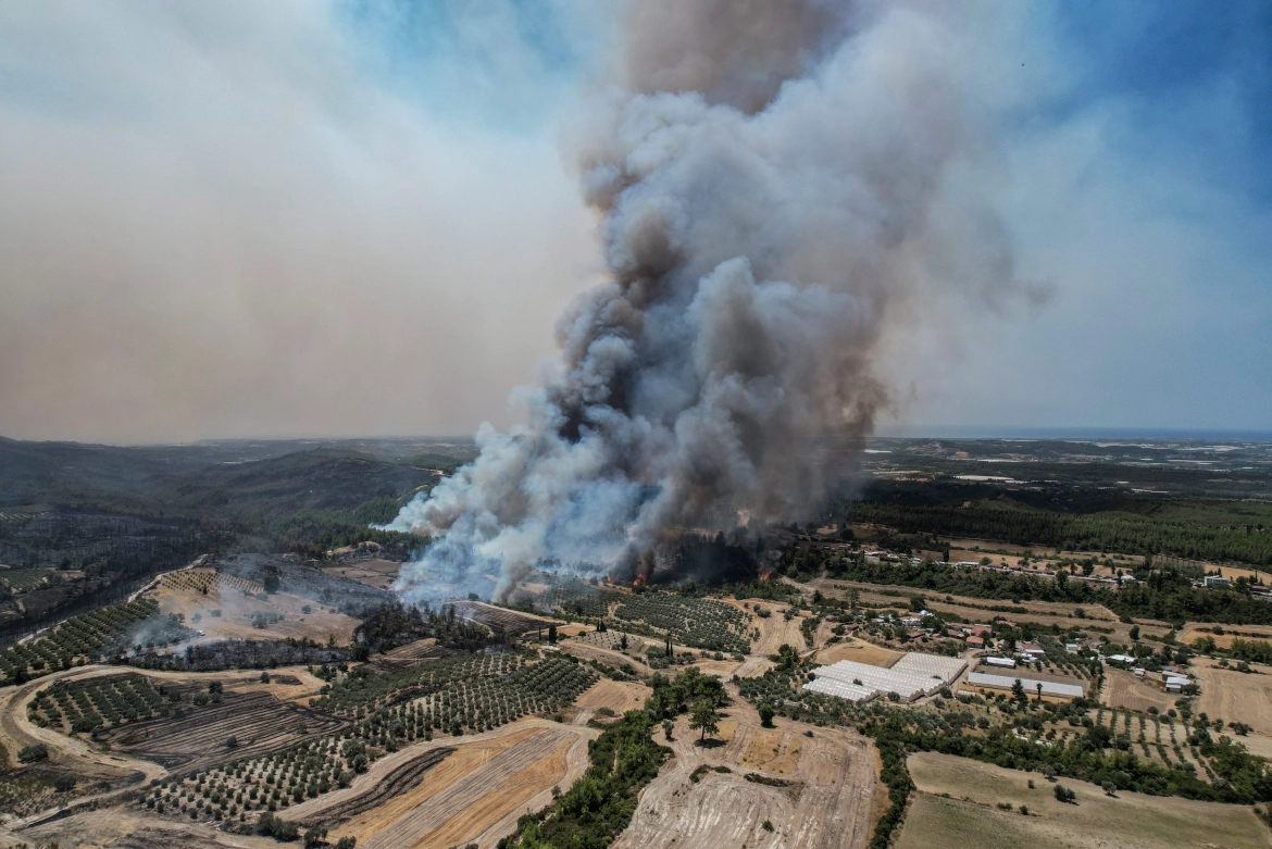Yangınlar Türkiye'yi etkisi altına aldı 4