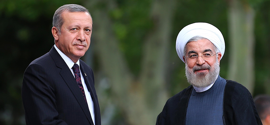 Cumhurbaşkanı Erdoğan İranlı mevkidaşı Ruhani ile Filistin'i görüştü