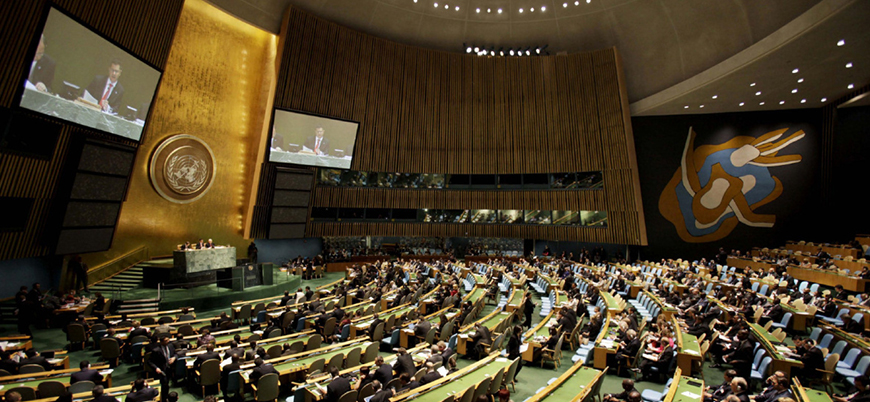 BM'de İsrail'i 'savaş suçlusu şüphelisi' ilan eden tasarı oy çokluğu elde etti