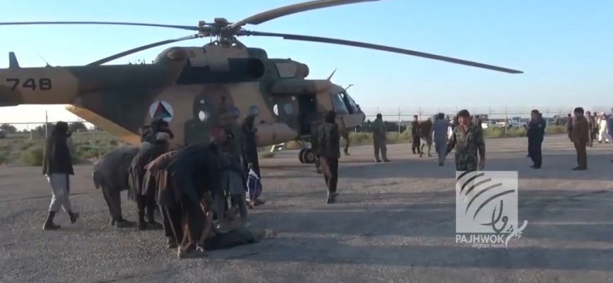 Taliban'dan kaçan IŞİD'liler helikopterlerle tahliye edildi