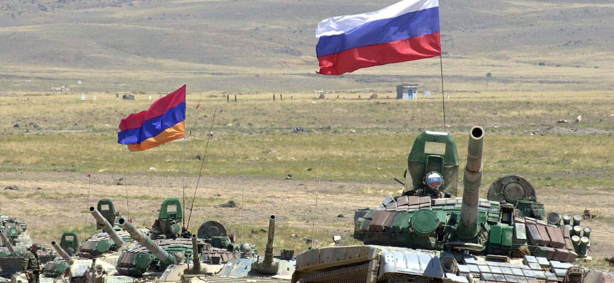 Rusya ile Ermenistan'dan ortak tatbikat