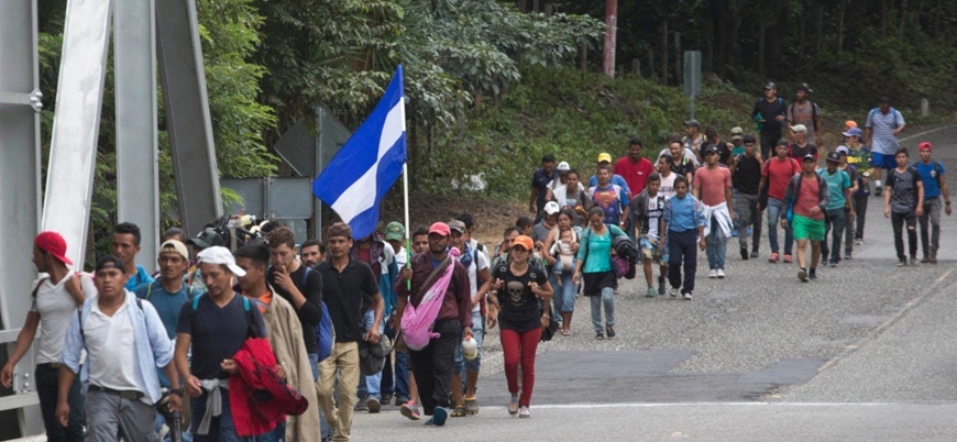 Meksika'dan ABD'ye bir göçmen kabilesi daha yola çıktı