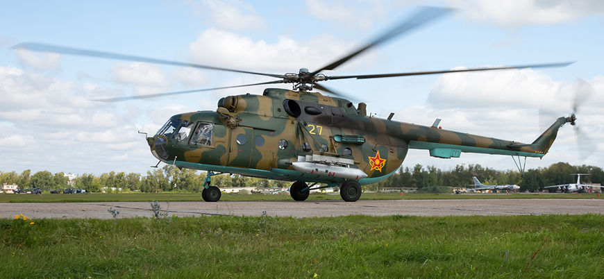 Kazakistan'da askeri helikopter düştü: 13 ölü