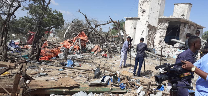 Somali'nin başkenti Mogadişu'da bombalı saldırı