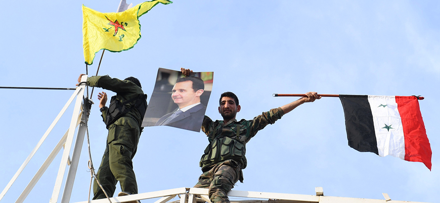 Esed rejimi YPG kontrolündeki bölgelere asker yığıyor