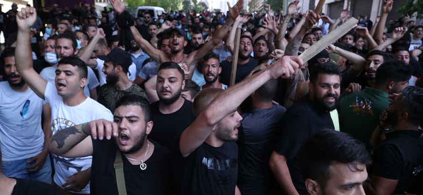 Lübnan'da protestolarda Hizbullah güçlerinden Hz. Ayşe'ye hakaret