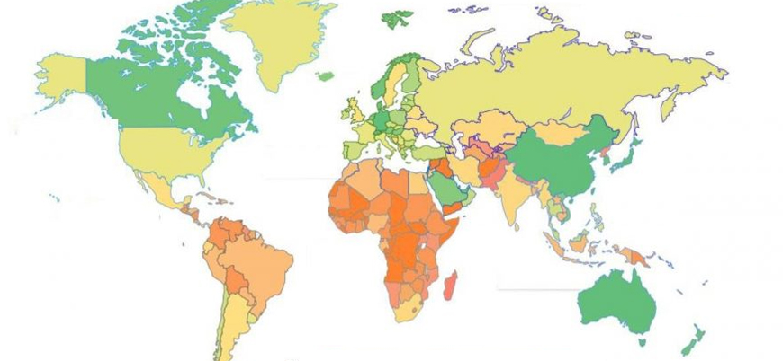 Türkiye de yer alıyor: Koronavirüs’te en güvenli ülkeler haritası