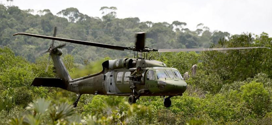 Kolombiya'da helikopter kazası: 11 asker öldü