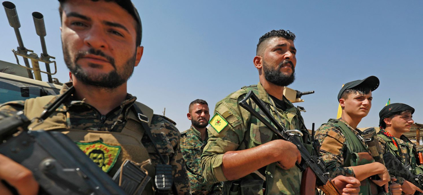 ABD ve YPG'den Suriye'de ortak tatbikat