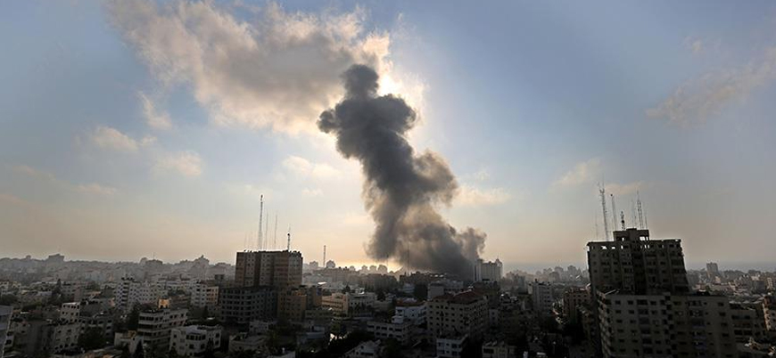 Gazze'deki gruplar İsrail saldırılarına füzelerle karşılık verdi