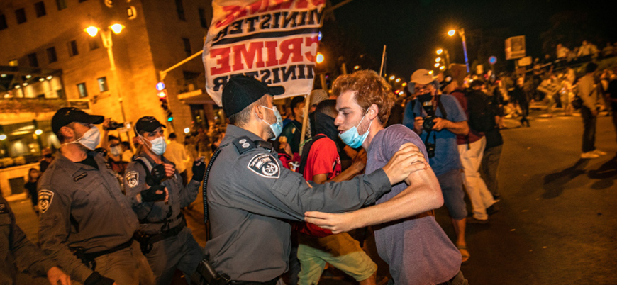 İsrail'de Netanyahu karşıtı gösteriler sürüyor