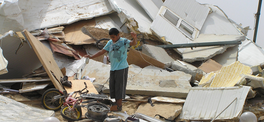 İsrail Filistinlilerin yaşadığı El Arakib köyünü 177'nci kez yıktı