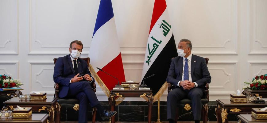 Macron: Türkiye Irak'ın iç işlerine giderek daha fazla karışıyor