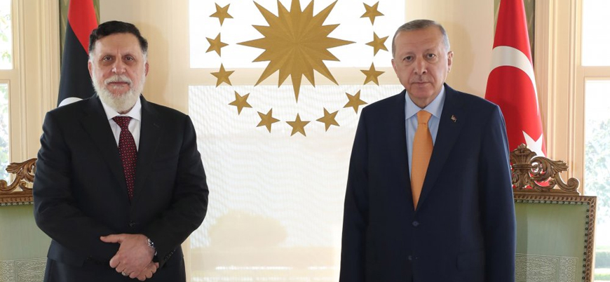Erdoğan UMH lideri Serrac ile bir araya geldi