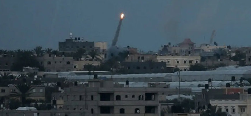 Gazze'den İsrail'e roket atıldı