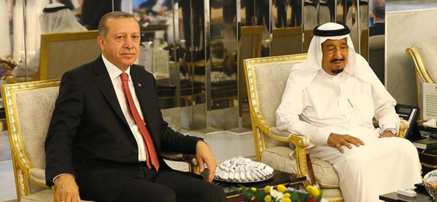 Cumhurbaşkanı Erdoğan Suudi Arabistan Kralı Selman ile görüştü