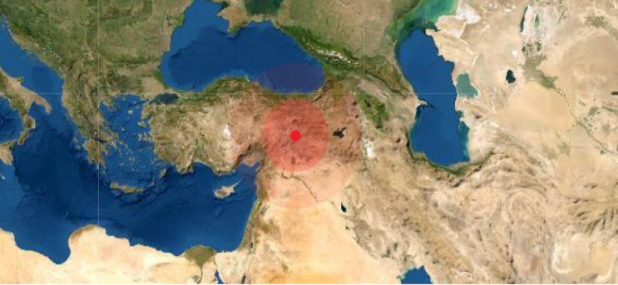 Elazığ'da 5.3 büyüklüğünde deprem