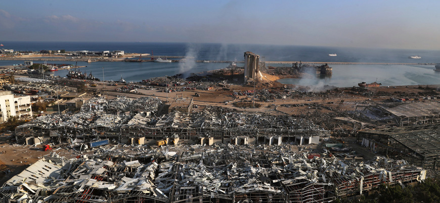 Beyrut'u yerle bir eden patlamada Esed rejimi parmağı