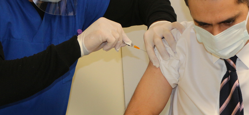 Türkiye'de koronavirüs aşısı yapılanların sayısı 1.2 milyonu aştı