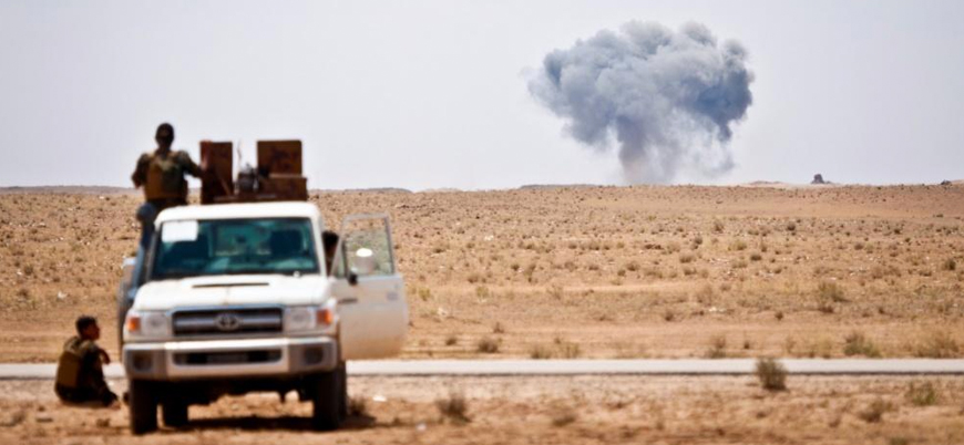 Suriye Çölü'nde IŞİD varlığı