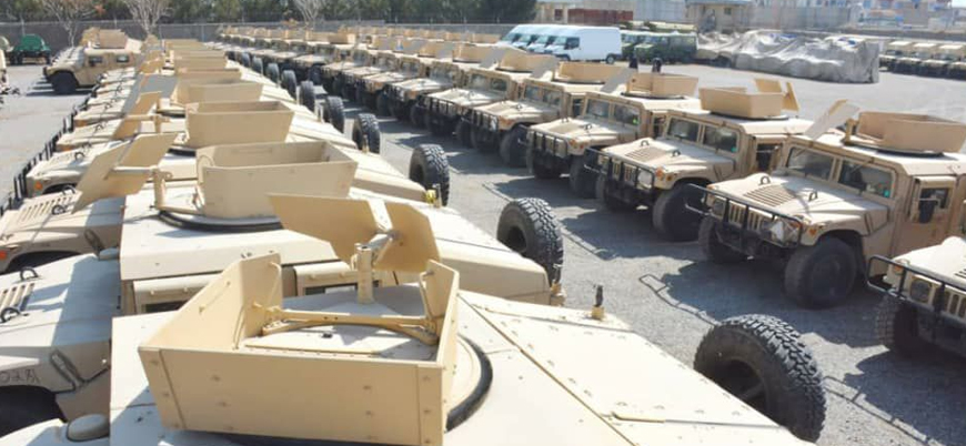 ABD, Kabil yönetimine yüzlerce askeri araç hibe etti