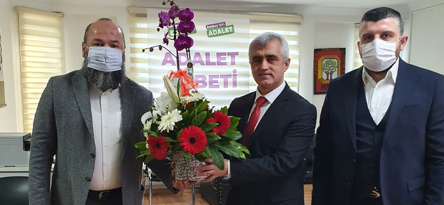 Halis Bayuncuk grubundan HDP'li Gergerlioğlu'na ziyaret