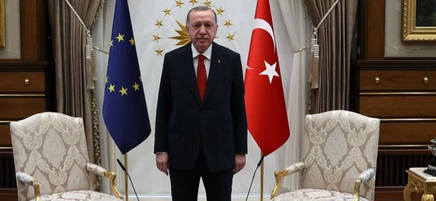 Cumhurbaşkanı Erdoğan, AB heyetini kabul etti