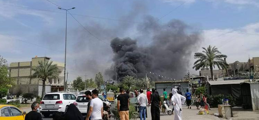 Irak'ın başkenti Bağdat'ta bombalı saldırı