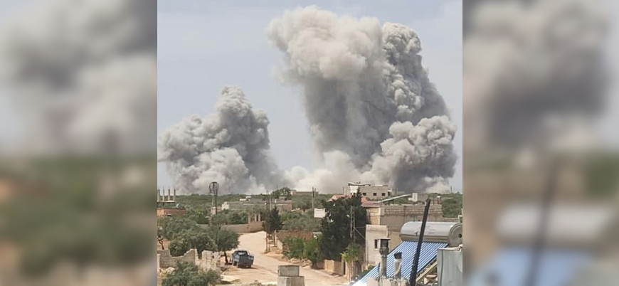 İdlib'de şiddetli patlama