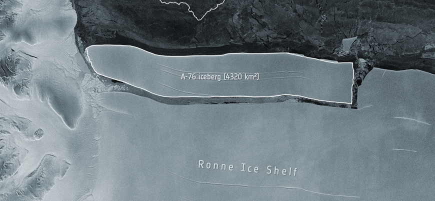 Antarktika'da dünyanın en büyük buzdağı koptu