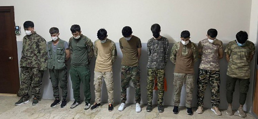 İstanbul'da askeri kıyafetle dolaşan 9 göçmen sınır dışı edilecek