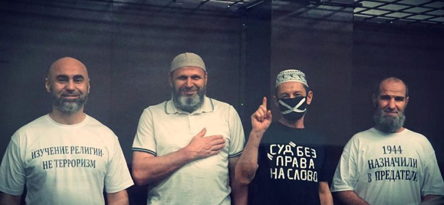 Rus mahkemesinden 4 Kırım Tatarına toplam 61 yıl hapis cezası