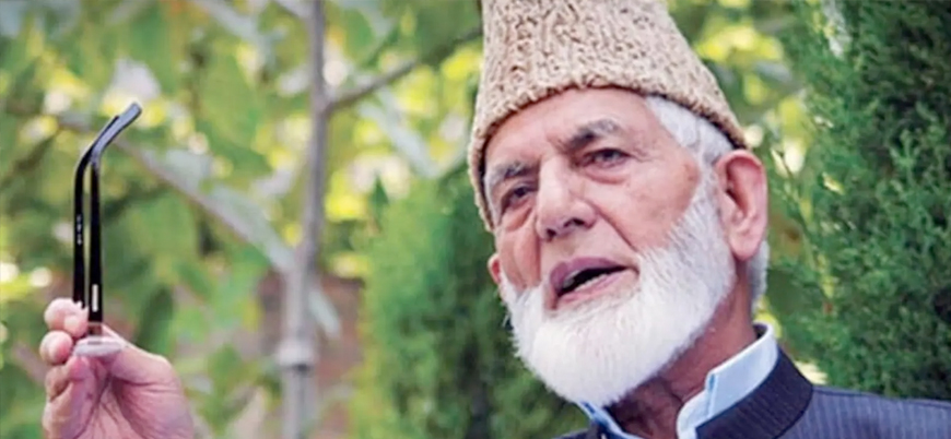 Keşmir: Bağımsızlık yanlısı lider Geylani 92 yaşında hayatını kaybetti