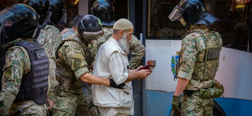 Rusya Kırım'da onlarca Müslüman Tatar Türkü'nü gözaltına aldı