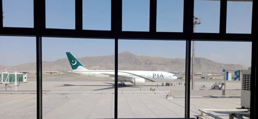 ABD işgali sonrası Afganistan'a ilk ticari uçuş Pakistan'dan