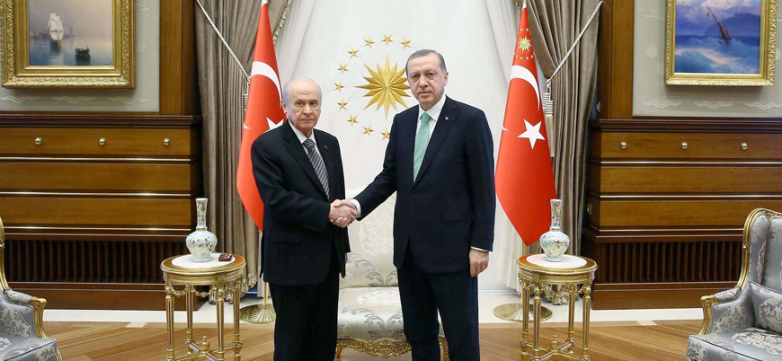 Erdoğan ile Bahçeli Beştepe'de bir araya geliyor