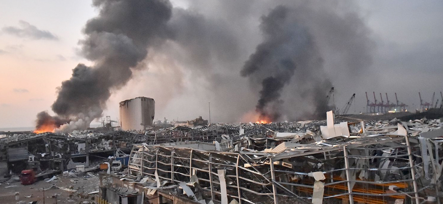 Lübnan'da Beyrut patlaması soruşturması üçüncü kez durduruldu