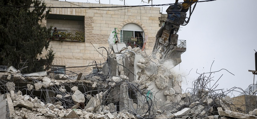 İsrail Kudüs'te 70 Filistinlinin yaşadığı apartmanı yıkacak