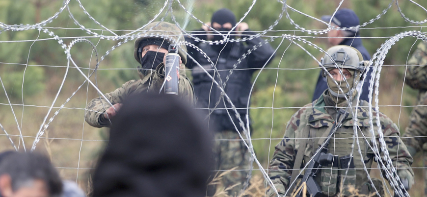 "Beşar Esed rejimi Belarus-Polonya sınırına sığınmacı taşıyor"