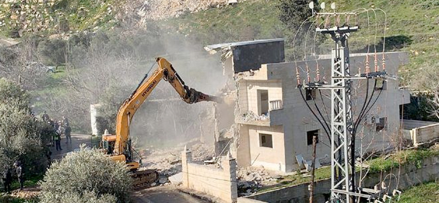 İsrail Kudüs'te Filistinlilere ait 80 evi yıkmaya hazırlanıyor