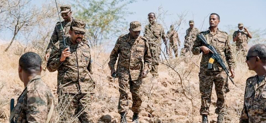 Etiyopya Başbakanı cephe hattından zafer sözü verdi