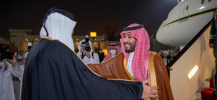 Suudi Arabistan Veliaht Prensi Muhammed bin Selman'dan Katar'a ziyaret