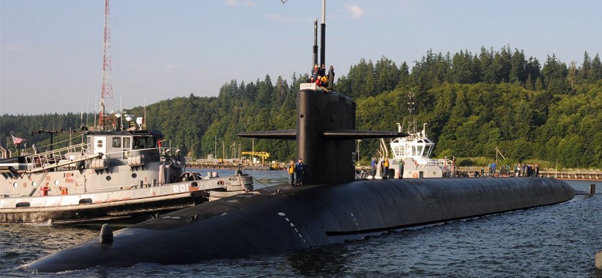 ABD'nin nükleer başlıklı füze taşıyan denizaltısı Batı Pasifik'te