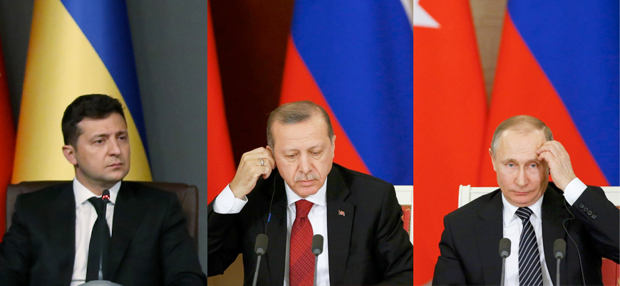 "Erdoğan, Ukrayna krizini görüşmek için Putin ve Zelenskiy'i Türkiye'ye davet etti"