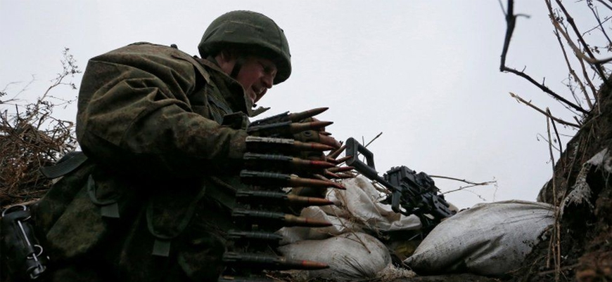 Rusya'dan Ukrayna'nın doğusunda işgal ettiği bölgelere askeri destek