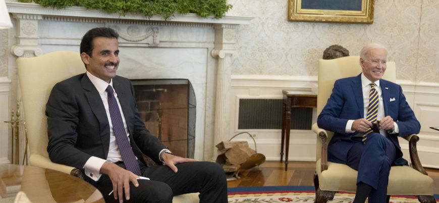 Katar Emiri El Sani: Başkan Biden ile verimli görüşmeler gerçekleştirdik