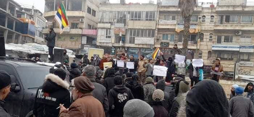 Suriye'nin güneyindeki Suveyda'da Esed rejimi karşıtı protestolar