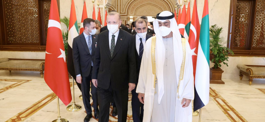 Erdoğan dokuz yıl sonra Birleşik Arap Emirlikleri'nde