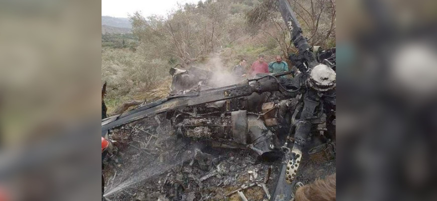 Suriye'de rejim helikopteri düştü