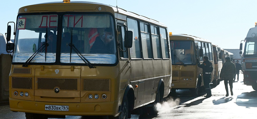 Ukrayna'nın doğusunda 40 bini aşkın sivil Rusya'ya tahliye edildi
